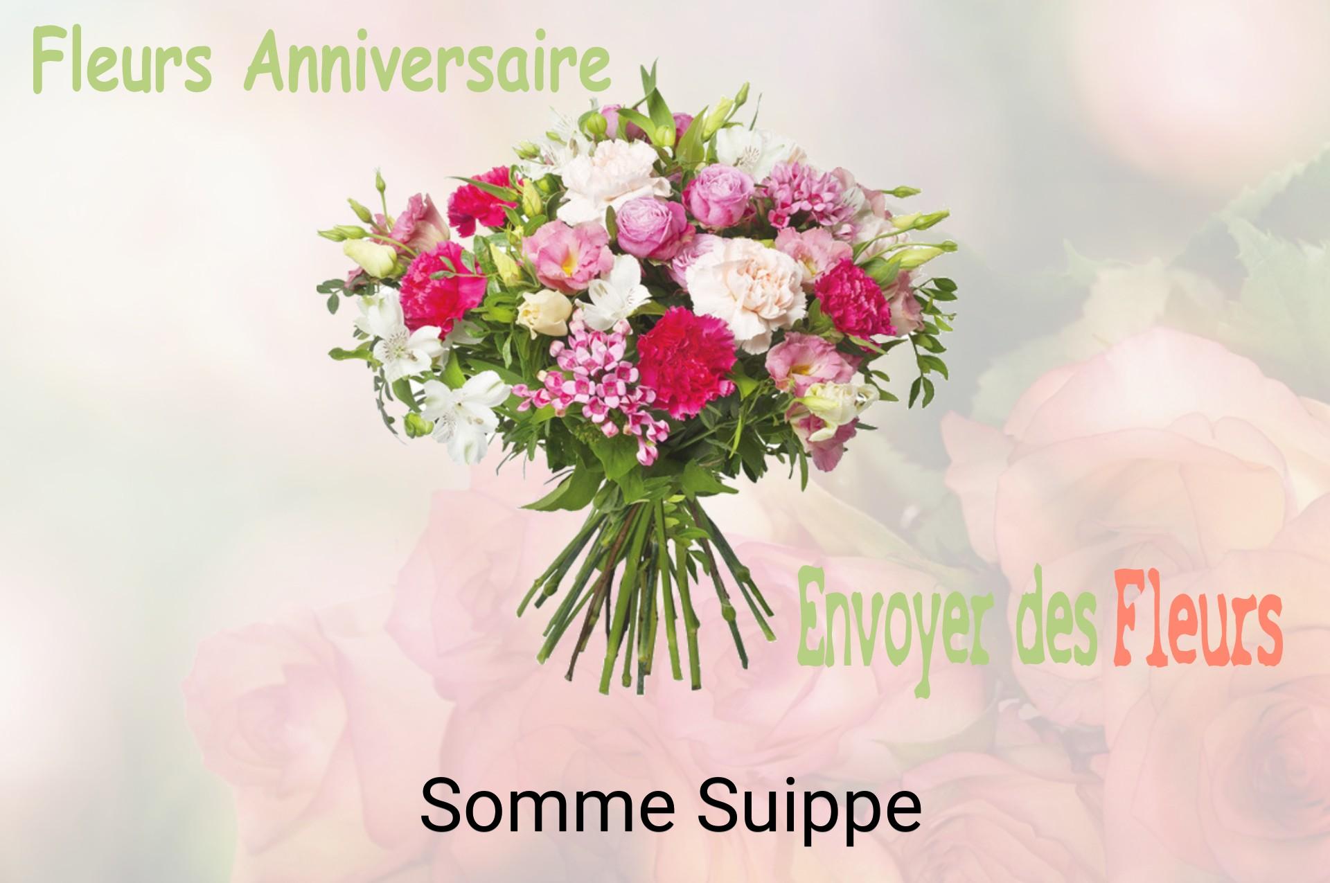 Bouquet de fleurs d’anniversaire livré à Somme-Suippe